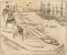 The Little Pool, 1861. Creator: James Abbott McNeill Whistler
