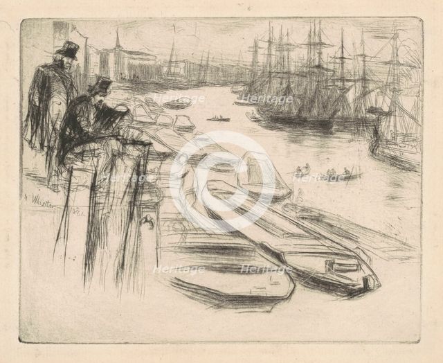 The Little Pool, 1861. Creator: James Abbott McNeill Whistler.