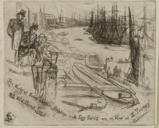 The Little Pool, 1861. Creator: James Abbott McNeill Whistler