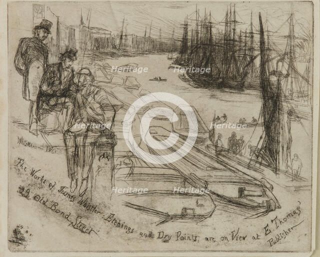 The Little Pool, 1861. Creator: James Abbott McNeill Whistler.