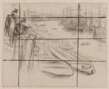 The Little Pool, 1861. Creator: James Abbott McNeill Whistler