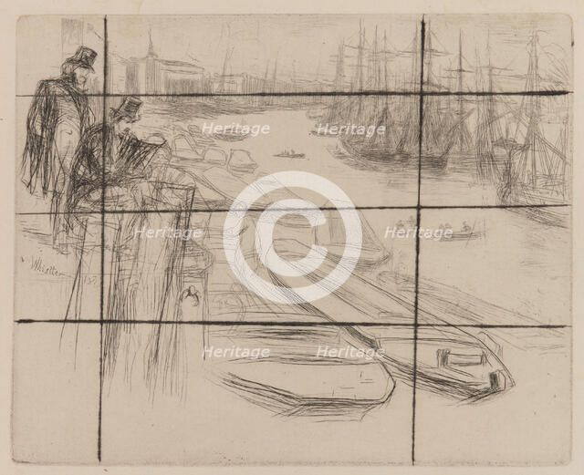 The Little Pool, 1861. Creator: James Abbott McNeill Whistler.