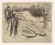 The Little Pool, 1861. Creator: James Abbott McNeill Whistler