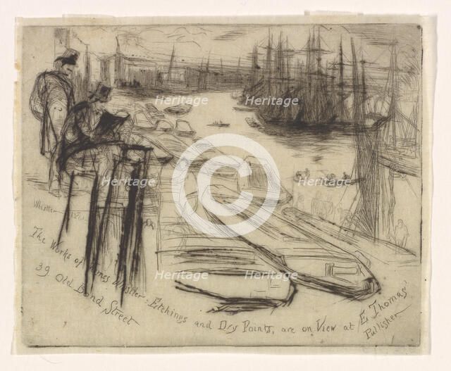 The Little Pool, 1861. Creator: James Abbott McNeill Whistler.