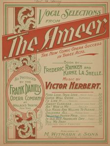 The little poster maid, c1899. Creator: Frederic Ranken