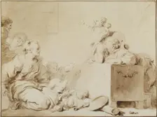 The Little Preacher, late 1770s. Creator: Jean-Honore Fragonard
