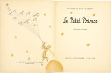 The Little Prince (Le Petit Prince), 1942-1943. Creator: Saint-Exupéry, Antoine de (1900-1944)