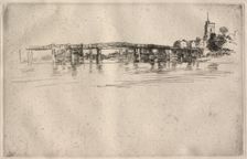 The Little Putney No. 1, 1879. Creator: James McNeill Whistler (American, 1834-1903)