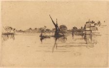 The Little Putney, No.II, 1879. Creator: James Abbott McNeill Whistler