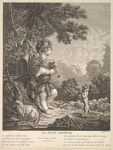 The Little Shepherd, ca. 1753. Creator: Claude Augustin Duflos le Jeune