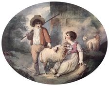 The Little Shepherdess 18th century, (1912). Artist: Francis Wheatley