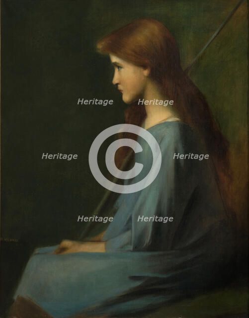 The little shepherdess (La Petite Bergère), c. 1890.