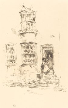 The Little Steps, Lyme Regis, 1895/1896. Creator: James Abbott McNeill Whistler