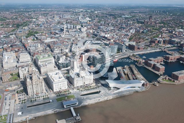 The Liverpool Waterfront and Royal Albert Dock, Liverpool, 2015. Creator: Historic England.
