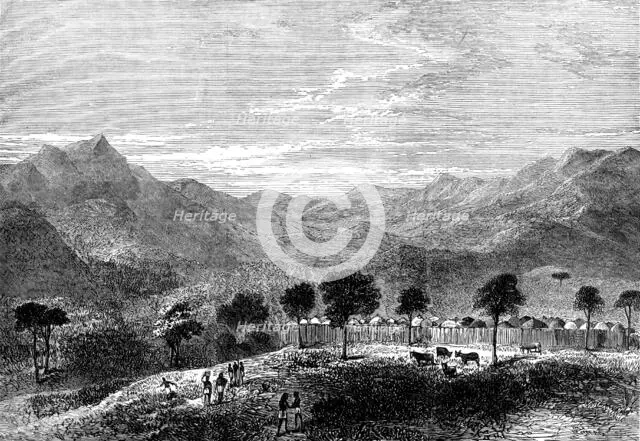 The Livingstone Aid Expedition: Myumi, Usagara, 1873. Creator: Unknown.