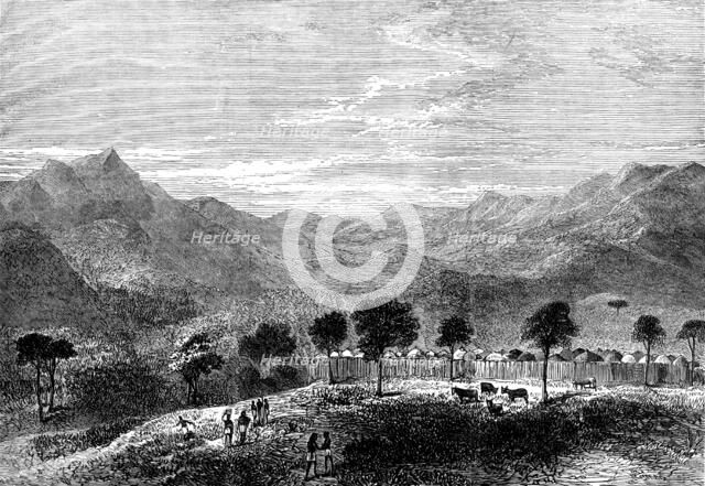 The Livingstone Aid Expedition: Myumi, Usagara, 1873. Creator: Unknown.