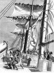 The Livingstone Expedition in Africa - H.M.S. "Lynx"..., 1860. Creator: Unknown