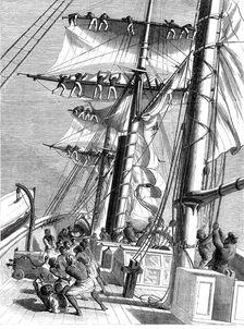 The Livingstone Expedition in Africa - H.M.S. "Lynx"..., 1860. Creator: Unknown