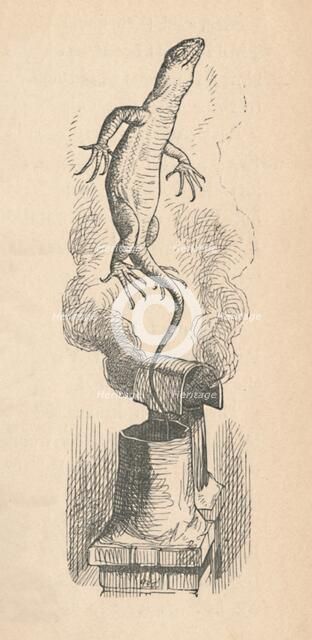 'The Lizard', 1889. Artist: John Tenniel.