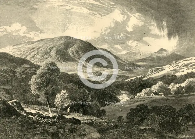'The Lledr Valley', 1898. Creator: Unknown.