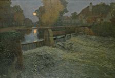 The lock, 1908. Creator: Rudolf Quittner