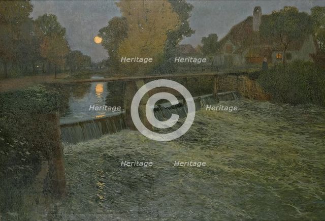 The lock, 1908. Creator: Rudolf Quittner.