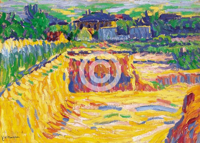The Loam Pit, c. 1906. Artist: Kirchner, Ernst Ludwig (1880-1938)