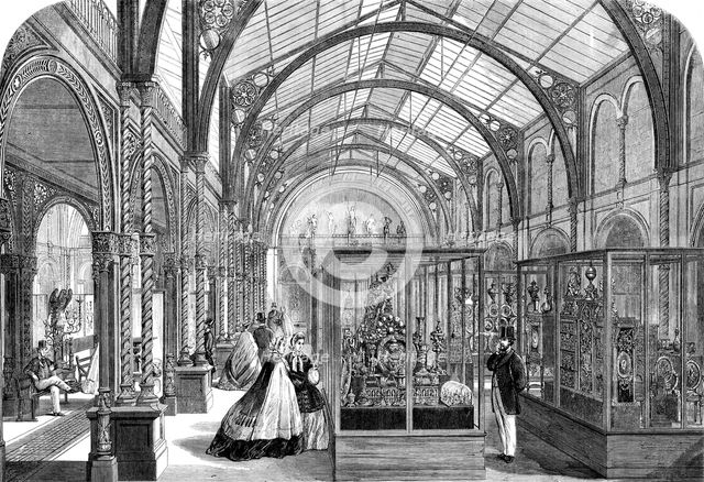 The Loan Collection of works of art at South Kensington Museum, 1862. Creator: Unknown.