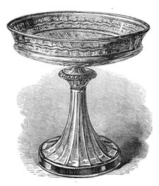 The Loan Collection, South Kensington Museum: glass centre-dish (Austrian), 1868. Creator: Unknown