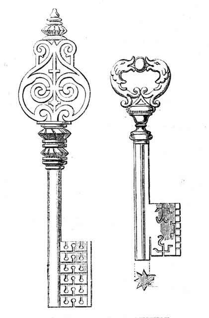 The Loan Collection, South-Kensington: keys, 1862. Creator: Unknown.