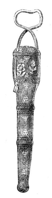 The Loan Collection, South-Kensington: Pen-case of Henry VI., 1862. Creator: Unknown