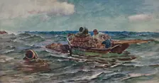 The Lobster Catchers 1886, (1935). Artist: Colin Hunter