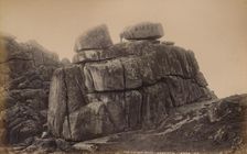 The Logan Rock, Cornwall 1929. Creator: Unknown