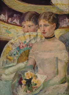The Loge 1882. Artist: Mary Cassatt