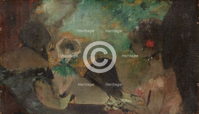 The Loge, c. 1883. Creator: Edgar Degas.