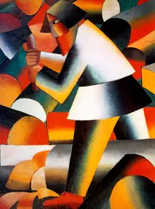 The Logger 1912. Artist: Kazimir Malevich