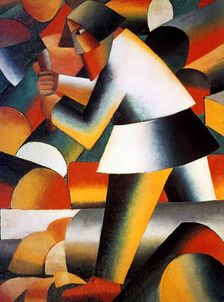 The Logger 1912. Artist: Kazimir Malevich