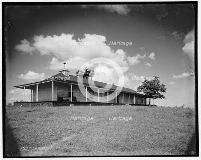 The Lodge on Mount Toxaway, Sapphire, N.C., c1902. Creator: William H. Jackson.