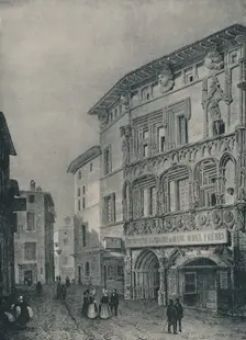 The Lodging of Bonaparte at Valence 1896