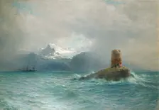 The Lofoten Islands, 1895. Artist: Lagorio, Lev Felixovich (1827-1905)