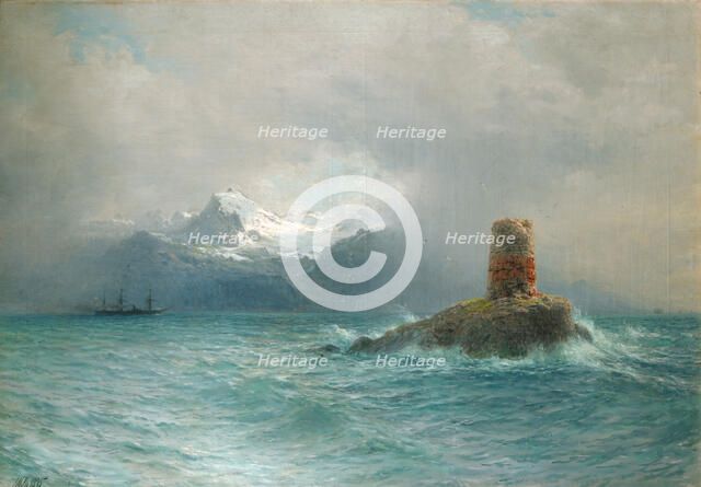 The Lofoten Islands, 1895. Artist: Lagorio, Lev Felixovich (1827-1905)