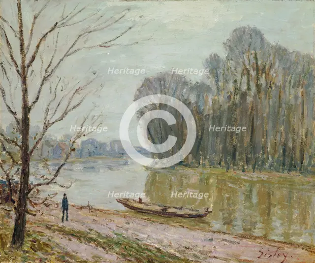 The Loire, 1896. Creator: Alfred Sisley.