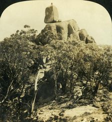 The Look-Out Rock, Buffalo Ranges, Victoria, Australia c1909. Creator: George Rose