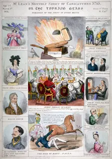 The Looking Glass, 1831. Artist: Anon