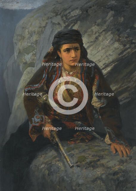 The lookout, 1876. Artist: Polenov, Vasili Dmitrievich (1844-1927)