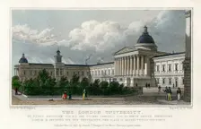 The London University 1828. Artist: W Wallis