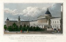 The London University 1828. Artist: W Wallis