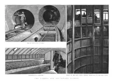 'The London and Southwark Subway 1890. Creator: Unknown