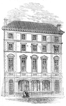 The London and Westminster Bank - Holborn Branch, 1854. Creator: Unknown