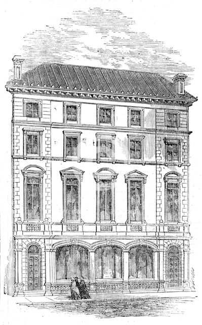 The London and Westminster Bank - Holborn Branch, 1854. Creator: Unknown.